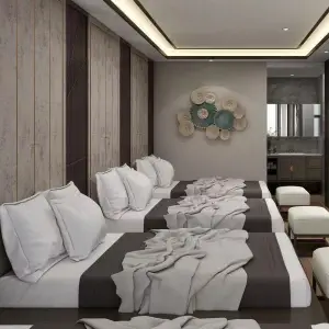 传世养生会馆的logo