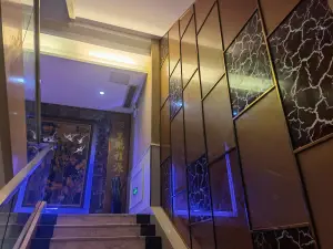 汇都足浴养生会所的logo