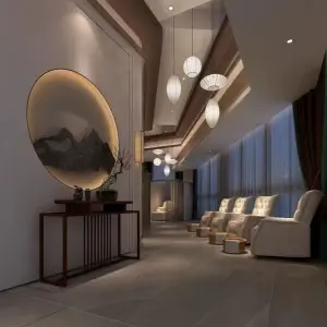 久恋养生SPA的logo