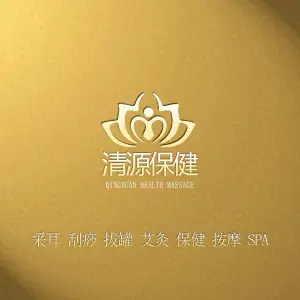 清源保健按摩的logo
