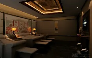 天皇天后影院式足道的logo