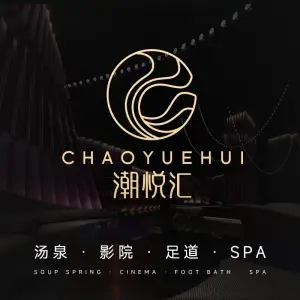 潮悦汇3D影院式足道（梁溪店）的logo