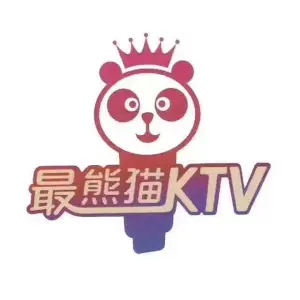 最熊猫量贩式KTV的logo