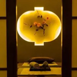 毅健足浴养生的logo