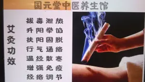 国元堂中医养生馆的logo