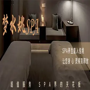 梦水姚SPA养生的logo