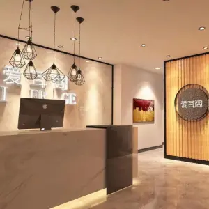 爱耳阁专业采耳的logo