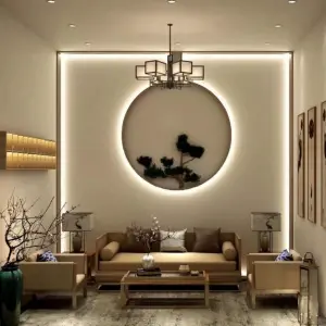 水墨江南足道的logo