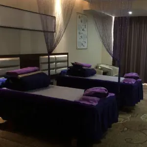 蓝山秀SPA养生的logo