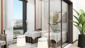 穴道盲人按摩中心（河西万达店）的logo