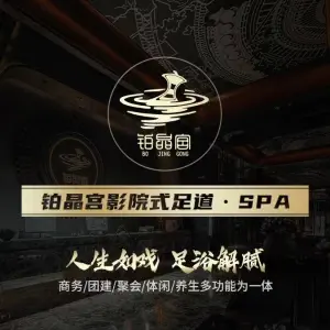 铂晶宫影院式足疗（城西银泰店）的logo