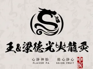 王梁德光火龙灸艾灸经络养生馆的logo