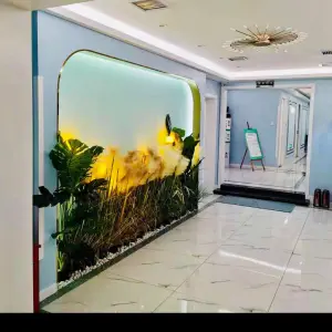 橄榄树影院式足疗的logo