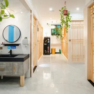 一指禅盲人按摩连锁店（高技街2分店）的logo