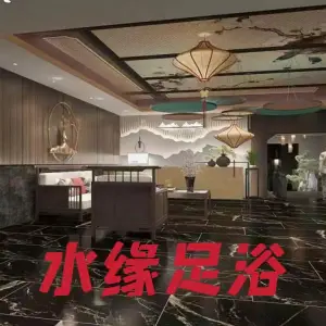 水缘足浴的logo