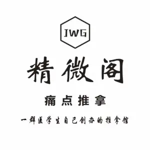 精微阁·精准痛点推拿的logo