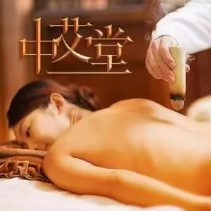 中艾堂艾灸馆的logo