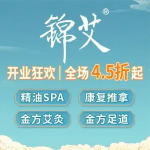 锦艾·足道艾灸SPA（大坪时代天街C馆店）的logo