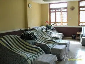 金红盲人按摩馆的logo