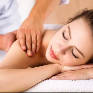 宏康盲人按摩的logo