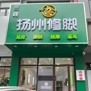 三娃扬州修脚的logo