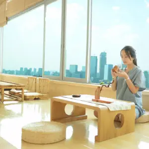 明镜台·SPA古禅足道（解放碑观景店）的logo