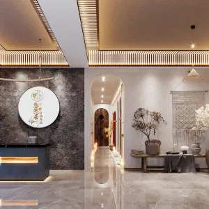 悠然居影院式足浴spa馆（金科中心店）的logo