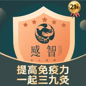 感智盲人按摩·艾灸（大学路店）的logo