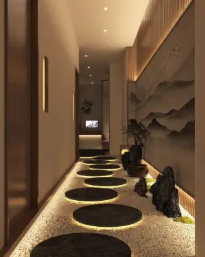 舒悦足道足疗艾灸的logo