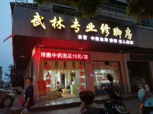武林专业修脚房的logo
