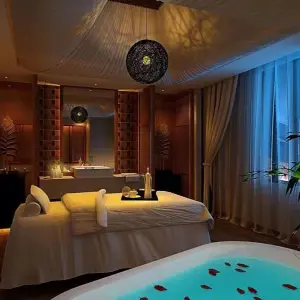 海上云境影院式足道的logo