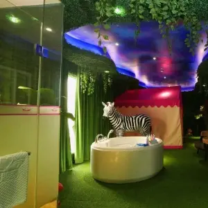 盛世煌庭SPA养生的logo