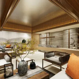 月宫3D影院式足道（平江万达店）的logo