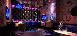 H K-Bar妙音KTV（家润多店）的logo