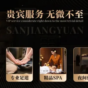 三江源足浴SPA的logo