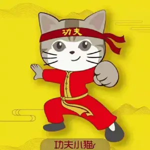 九品功夫小猫·SPA·推拿·足疗（万达广场店）的logo