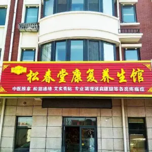 松春堂康复养生馆的logo