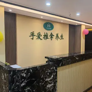 手爱推拿足疗保健中心（龙江店）的logo