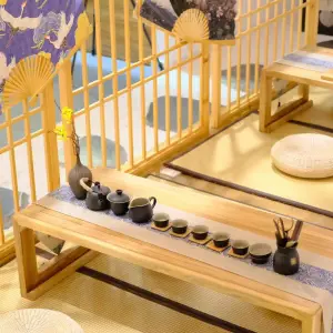 七沐·日式足道SPA馆（高空观景店）的logo