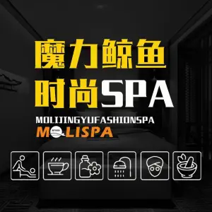 魔力鲸鱼时尚SPA（未来云店）的logo