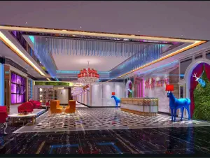 炫音3D巨幕量贩式KTV的logo